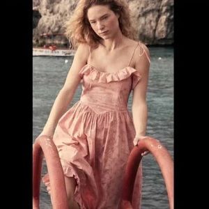 Doen | Wendelin Pink Dress Small